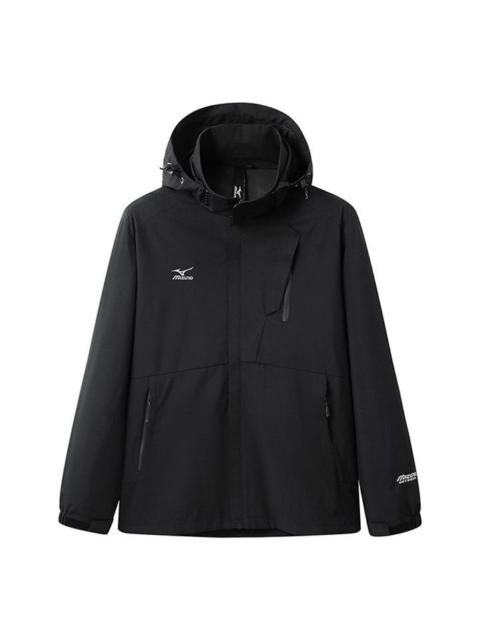 Mizuno Logo Outdoor Jacket 'Black' A2CE3112