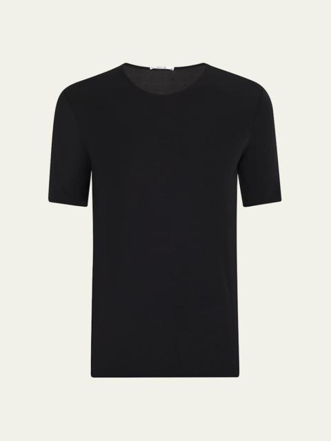 Pure Jersey Short-Sleeve Crewneck Top