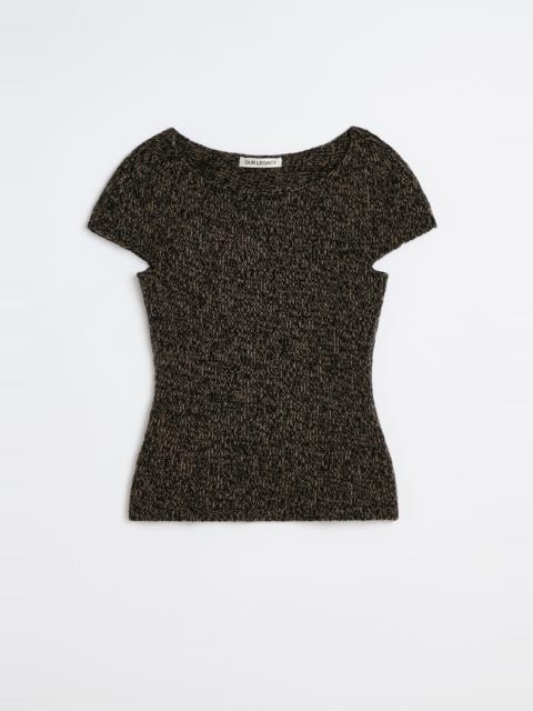 Our Legacy Sculpt Tank Bear Twist Mouline Wool