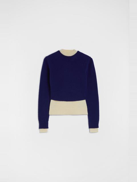 Wool Mock-Neck Sweater