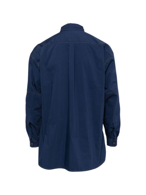 CARABINER-DETAIL MULTI-POCKET SHIRT