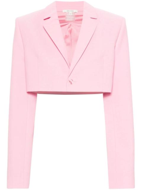 cropped blazer