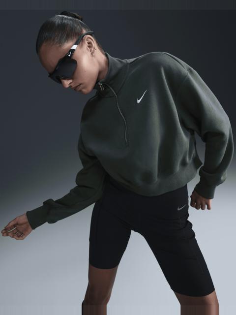 Nike Sportswear Phoenix Fleece Women's 1/2-Zip Cropped Sweatshirt