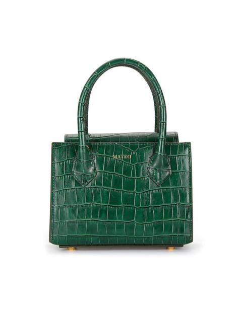 Diana croc-effect leather tote