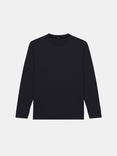 Long-Sleeve Tee in Stretch Jersey