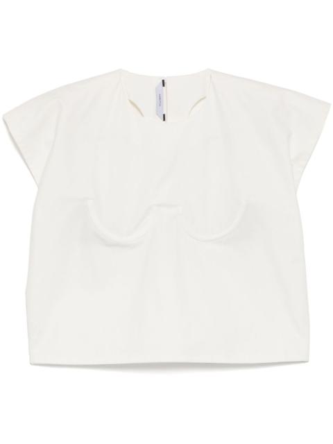 bra point sleeveless top