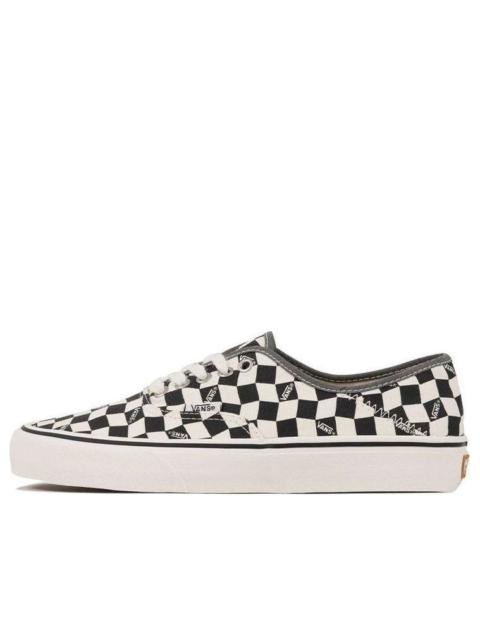 Vans Authentic Vr3 Sf Low Top Casual Skateboarding Shoes Unisex Black White Grid 'Black White' VN0A4