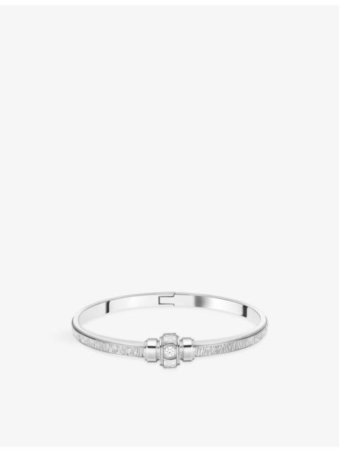 Possession 18ct White-Gold And 0.09ct Brilliant-Cut Diamond Bangle