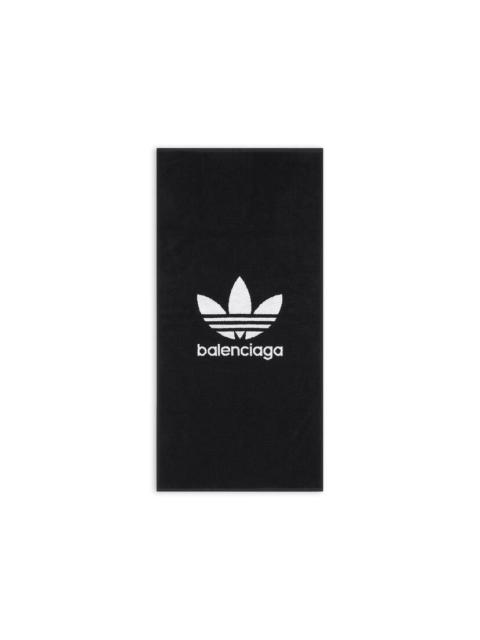 Men's Balenciaga / Adidas Beach Towel in Black