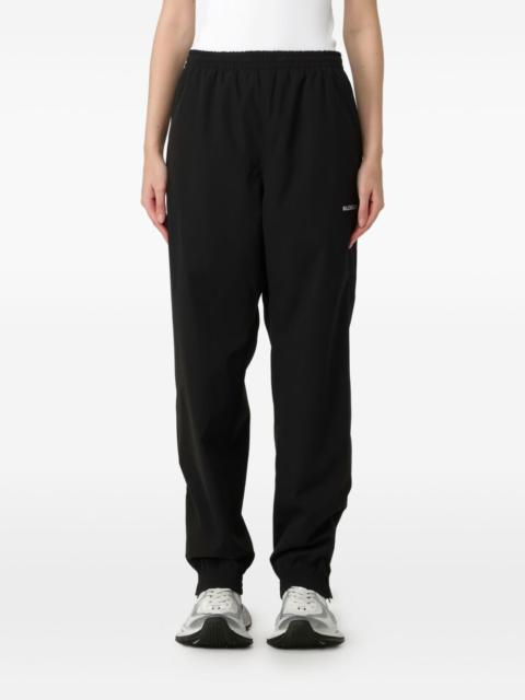 elastic-waistband track pants