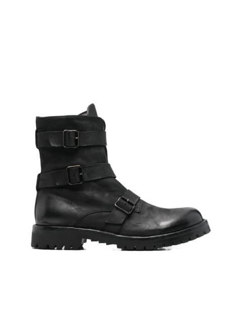 35mm Ikonic 014 buckle-strap boots