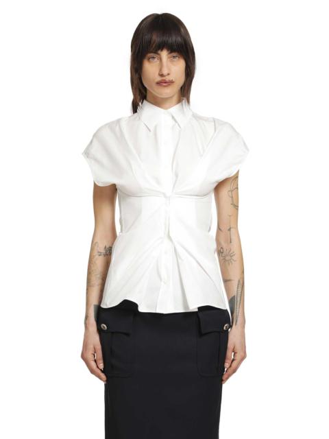 Gathered Short Sleeve Shirt