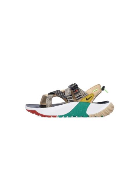 ADJUSTABLE STRAP SANDAL GREEN/BLACK