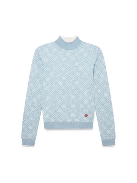 Ski Monogram High Neck Top | Casablanca Paris