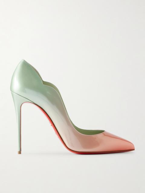 Hot Chick 100 Dégradé Patent-leather Pumps