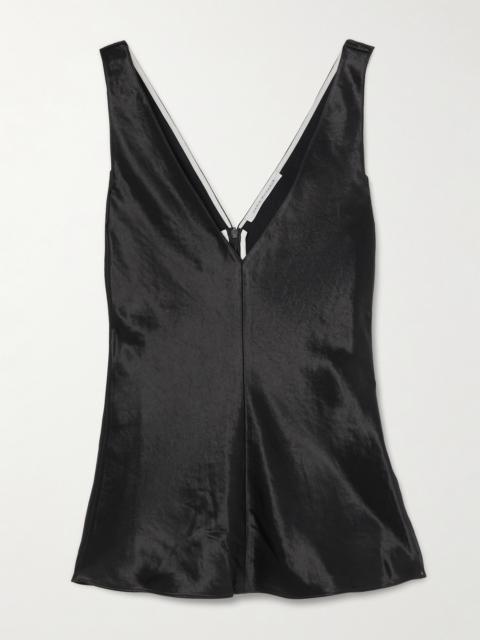 + Maria Mcmanus Paneled Organic Cotton Camisole