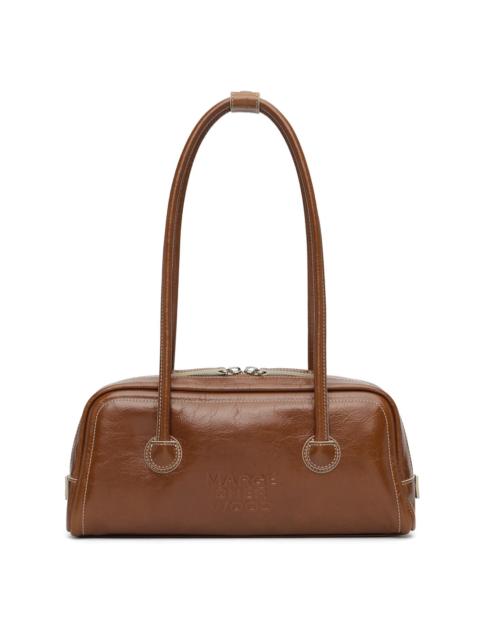 Brown Soft Boston EW Bag