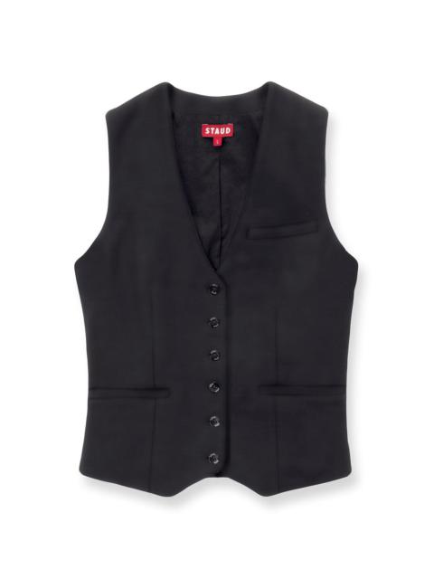 STAUD BRETT VEST NAVY