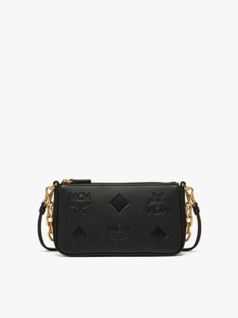 Aren Chain Crossbody in Maxi Monogram Leather