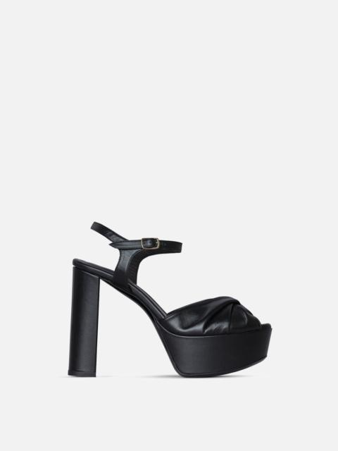 Camille Platform Heel in Black