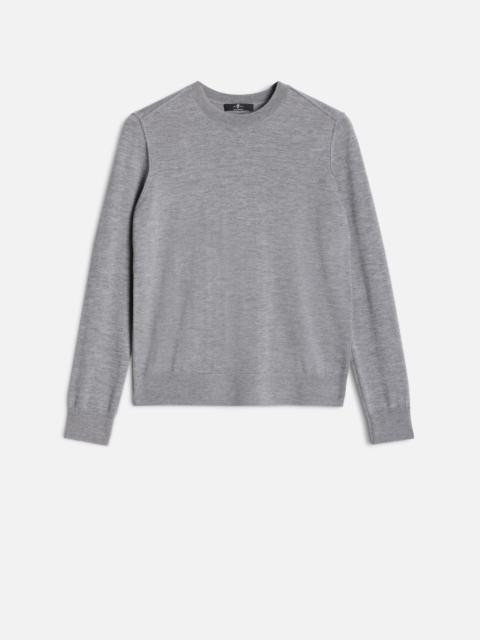 Cashmere Crewneck Sweater in Slate