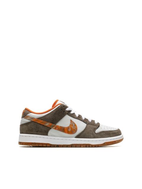 x Crushed D.C. SB Dunk Low "Golden Hour" sneakers