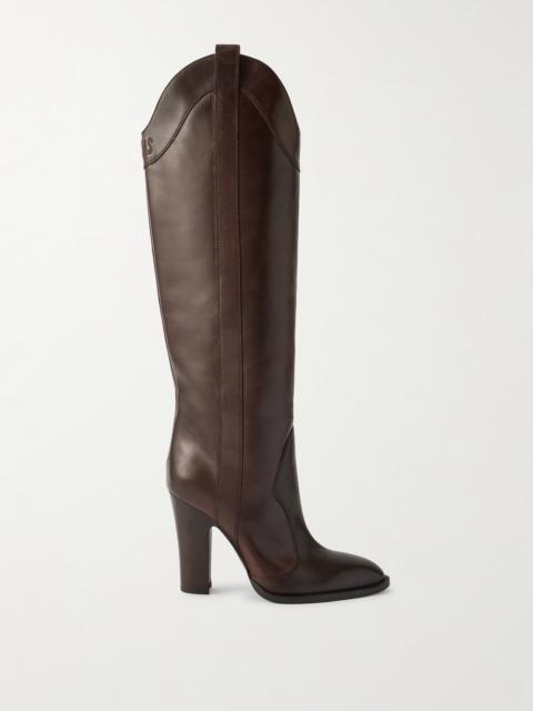 Lavinia Leather Knee Boots