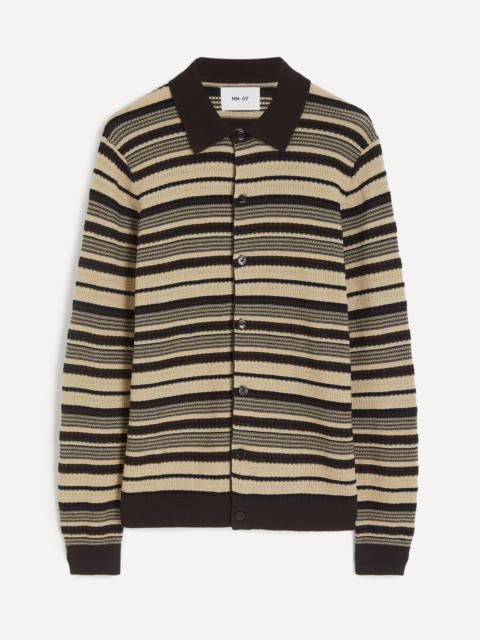 Nolan Striped Cotton Polo