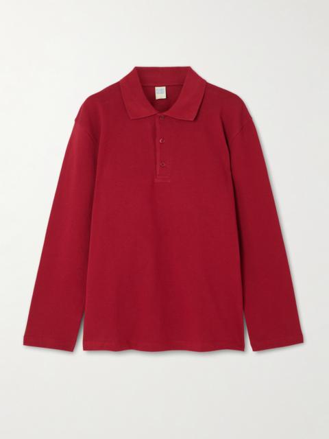 Diana Organic Cotton-piqué Polo Shirt