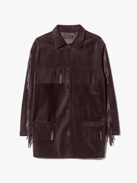 FOUDRE FRINGE SUEDE JACKET