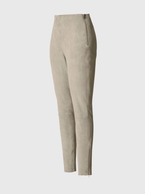 NAVI-SU Fitted Lamb Suede Legging