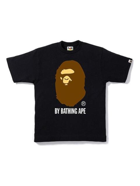 A Bathing Ape Ape Head Tee' Black Brown' BAPE-SS18-040