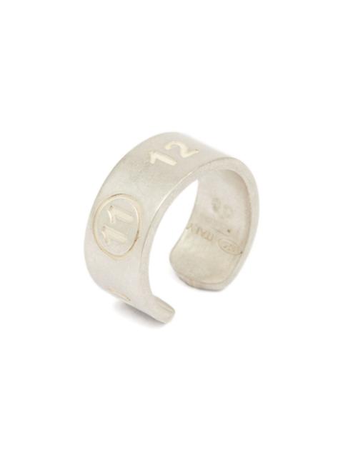 number-reference ear cuff