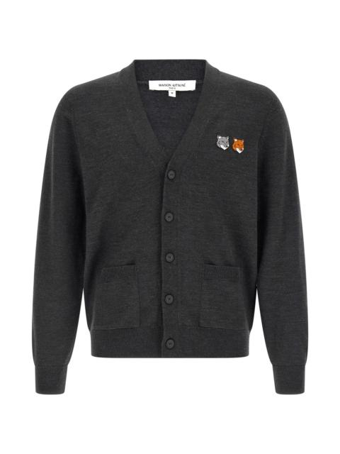 'Double Fox' cardigan