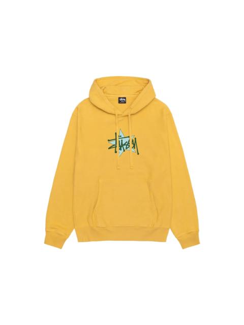 Stussy Star Pigment Dyed Hoodie Honey