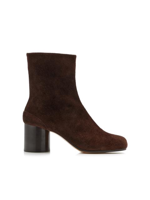Tabi Suede Ankle Boots brown
