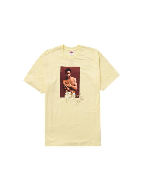 Supreme Al Green Tee Pale Yellow