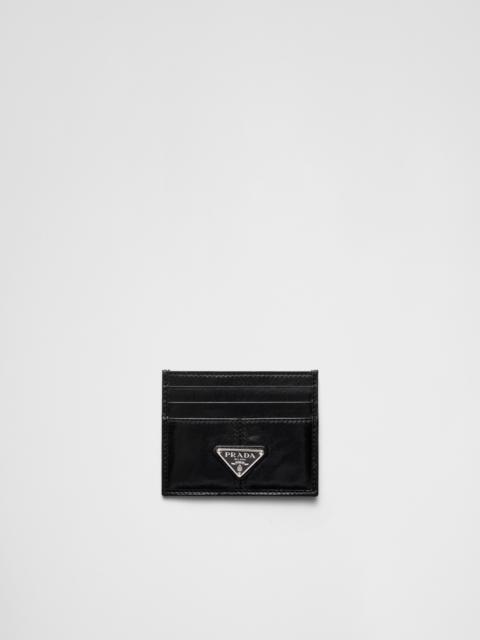 Leather card holder