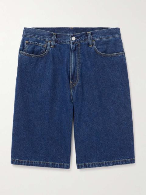 Landon Wide-Leg Denim Shorts