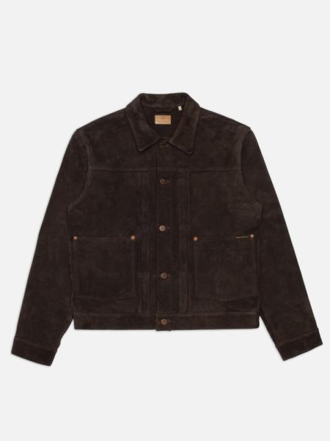 Dante II Suede Jacket Dark Brown