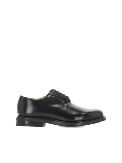 leather derby shoes