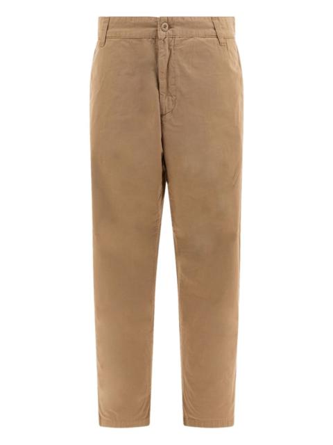 Calder logo-patch chinos