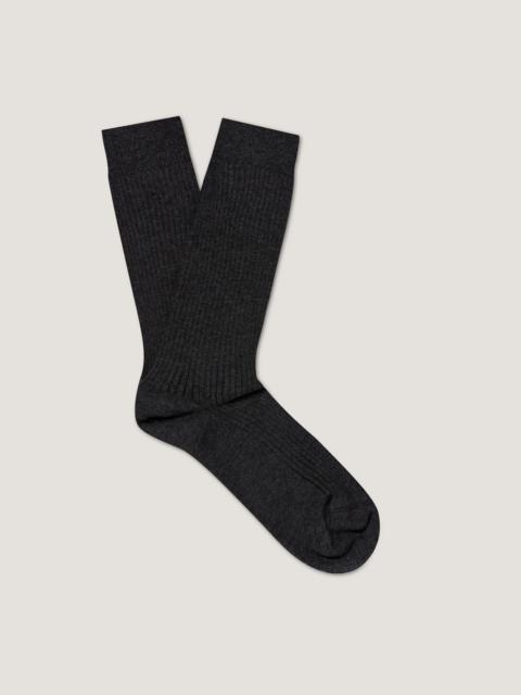 Cotton Ribbed Socks