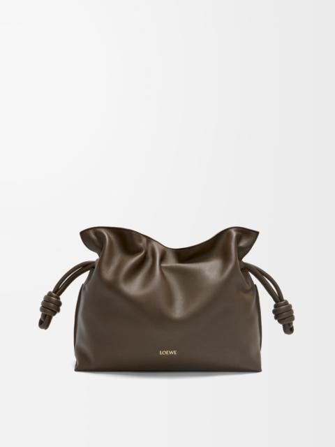 Medium Flamenco clutch in nappa calfskin