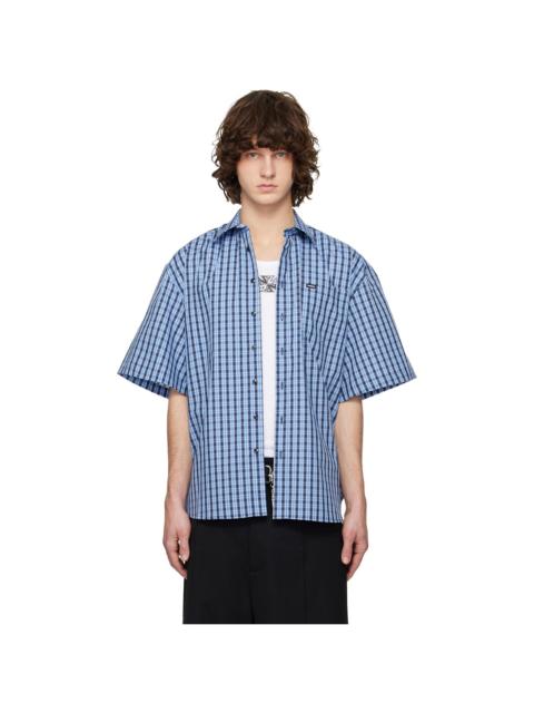 Blue Short Sleeve Shirt