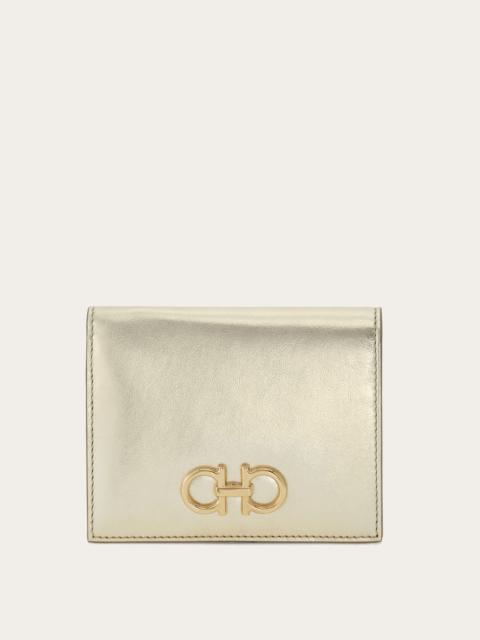 Gancini compact wallet