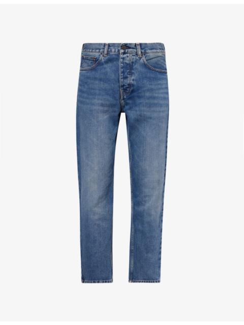Newel Tapered-Leg Denim Jeans