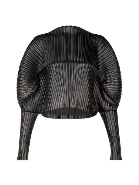 GLOSSED METAL PLEATS