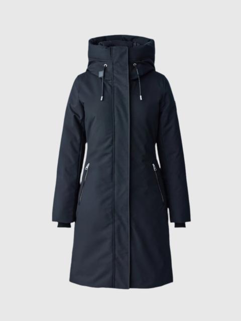 SHILOH 2-in-1 fitted down coat with removable bib