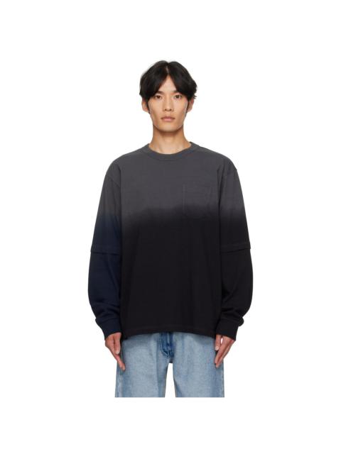 Multicolor Garment-Dyed Cotton Jersey T-shirt